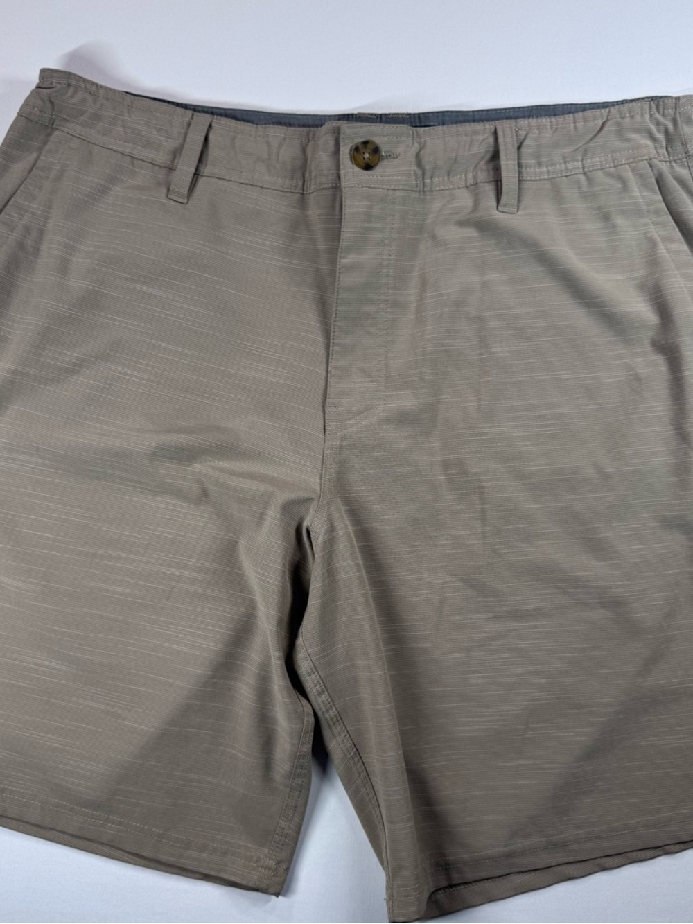O'NEILL Men's Hybrid Standard Fit HyperDry Stretch Shorts, Heather Brown, 38W
